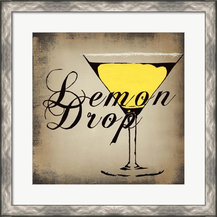 Framed Lemon Drop Print