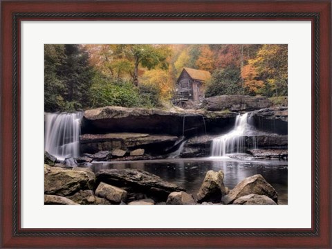 Framed Below the Mill Print