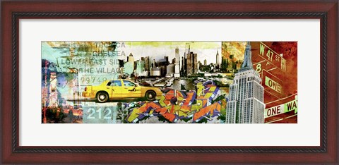 Framed 212 NYC Print