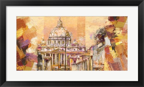 Framed Splendida Roma Print