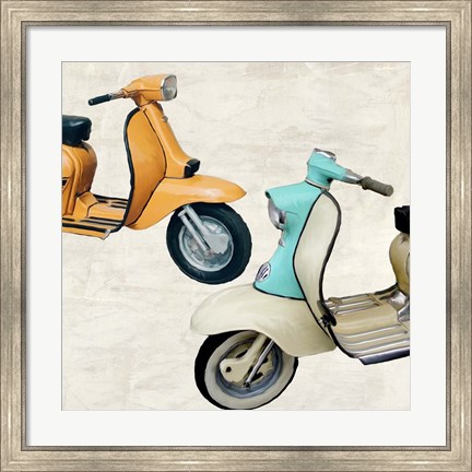 Framed Superscooters II Print