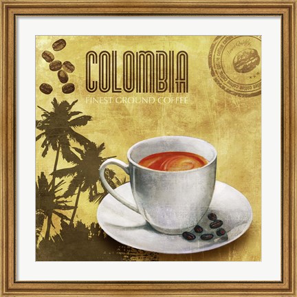 Framed Finest Coffee Print