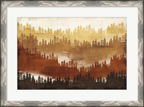 Framed Mountainscape Spice Print