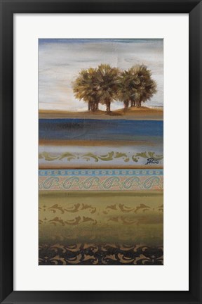 Framed Desert Palms I Print