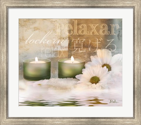 Framed Relaxation I Print