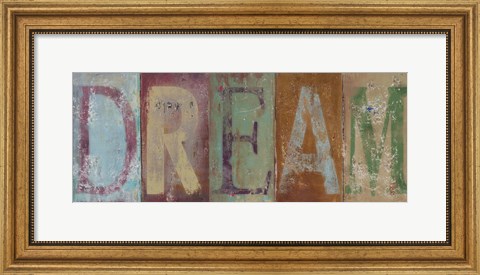 Framed DREAM Print