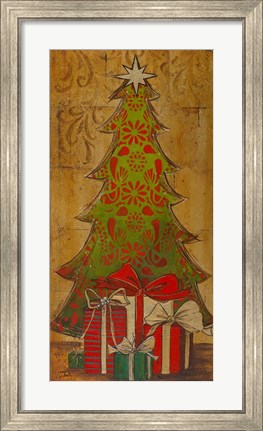 Framed Christmas Tree I Print