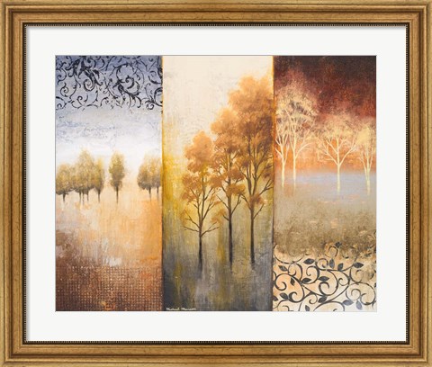 Framed Lost in Trees II Print