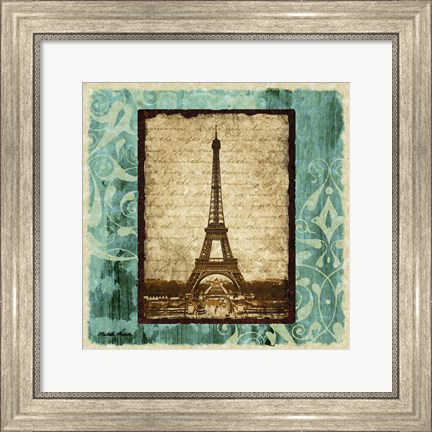 Framed Parisian Trip I Print