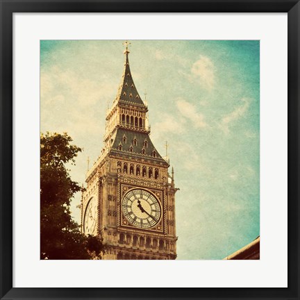 Framed London Sights I Print