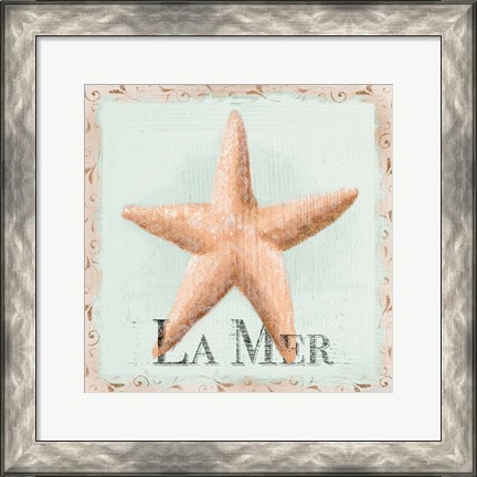 Framed La Mer Print