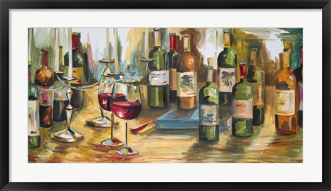 Framed Wine Room Print