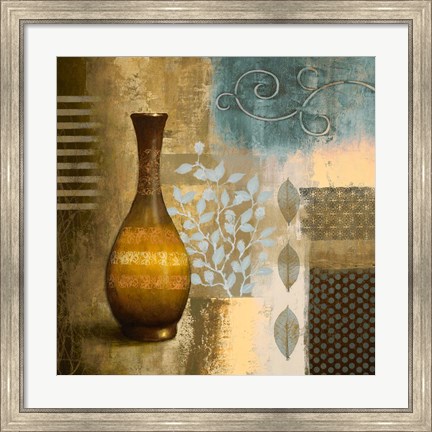 Framed Earthly Pottery II Print