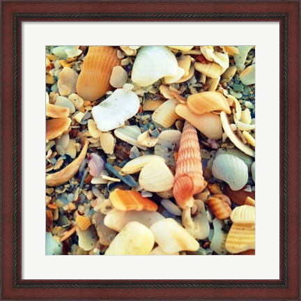 Framed Sea Glass II Print