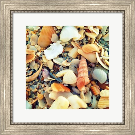 Framed Sea Glass II Print