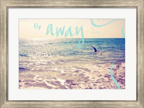 Framed Fly Away Print