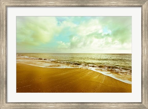 Framed Gold Beach Print