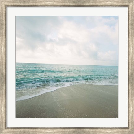 Framed Beach Scene II Print