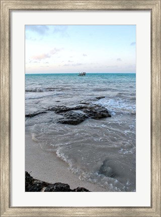 Framed Crashing Waves Print