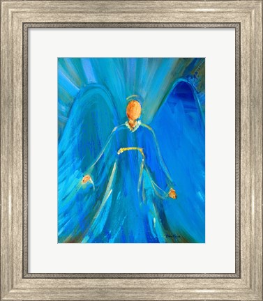 Framed Faithful Angel Print