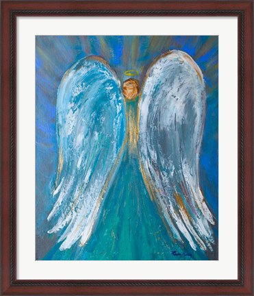 Framed Dream Angel Wings Print