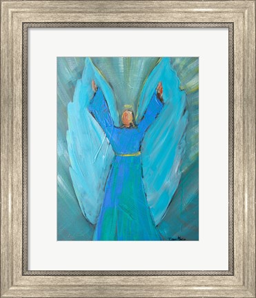 Framed Angel of Praise Print