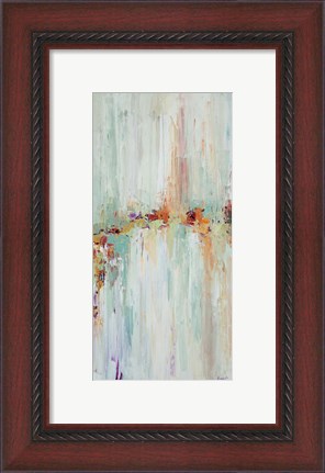 Framed Abstract Rhizome Panel II Print