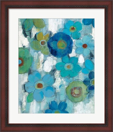 Framed Blue Eyes II Print