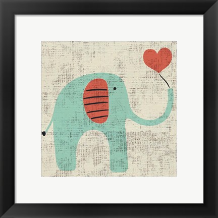 Framed Ada&#39;s Elephant Print