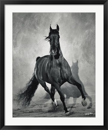 Framed Struttin His Stuff Print