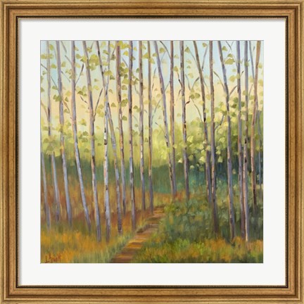 Framed Vista Trees Print