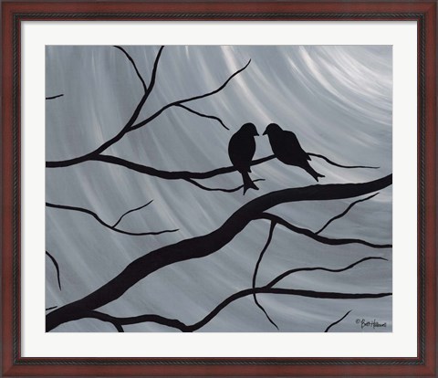 Framed Winter Secrets IV Print