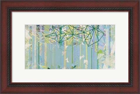 Framed Hanging Around III Print