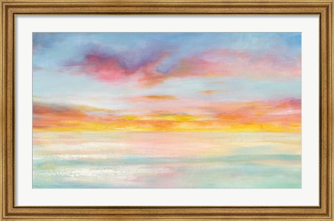 Framed Pastel Sky Print