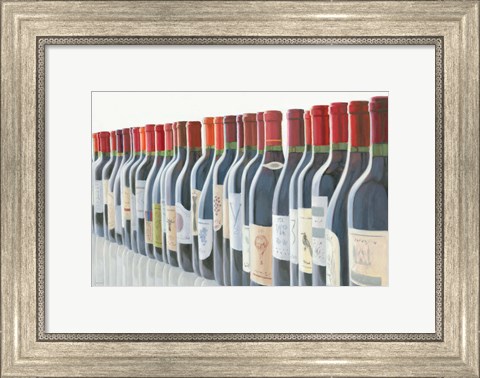 Framed Splendid Reds Print