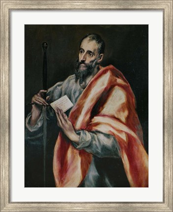 Framed Saint Paul, the Apostle Print