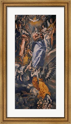 Framed Assumption of the Virgin, c. 1613 Print