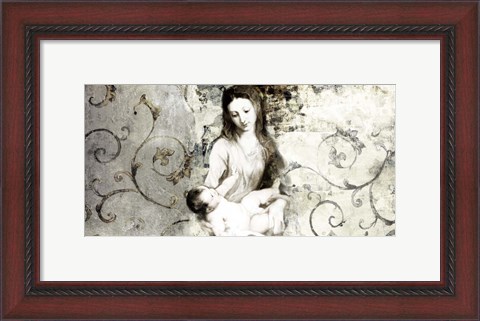 Framed Madonna and Child (after Van Dyck) Print