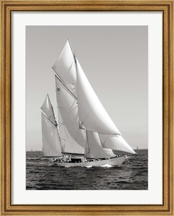 Framed Classic sailboat Print