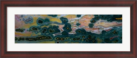 Framed Ocean Jasper from Madagascar 8 Print