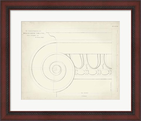 Framed Greek &amp; Roman Architecture VII Print