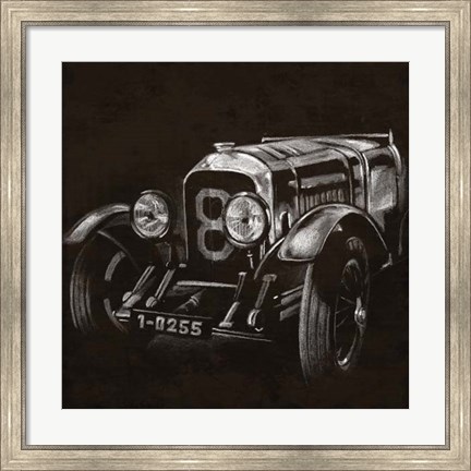 Framed Vintage Grand Prix II Print