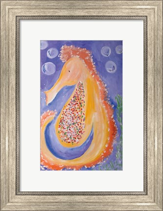 Framed Seahorse Print