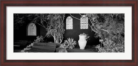 Framed Marrakech, Morocco BW Print