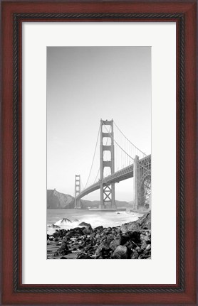 Framed California, San Francisco, Golden Gate Bridge Print