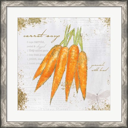 Framed Garden Treasures VIII Print