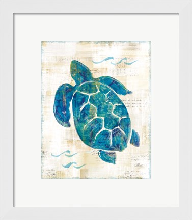 Framed On the Waves VI Print