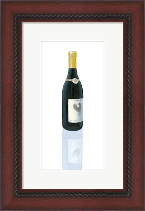 Framed Wine Stance IV Print