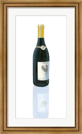 Framed Wine Stance IV Print