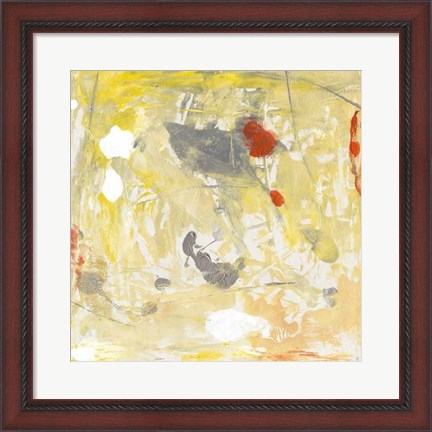 Framed Lemon Jostle I Print